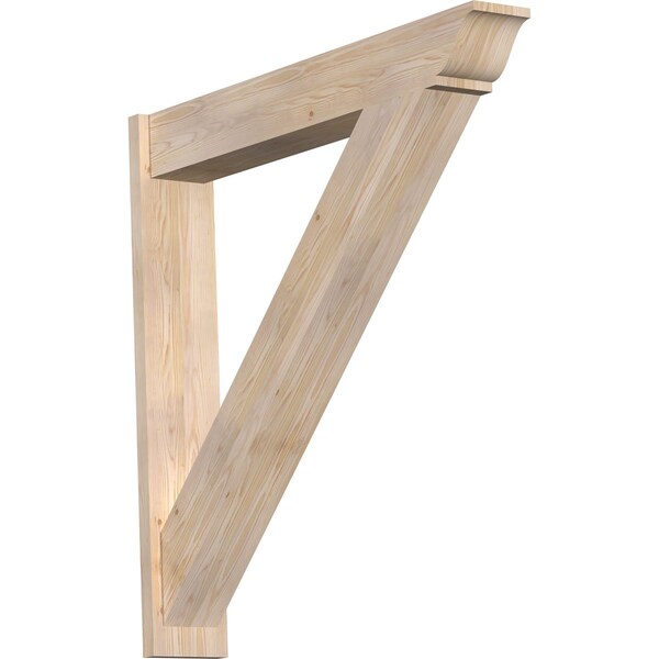 Ekena Millwork Traditional Traditional Smooth Outlooker, Douglas Fir, 7 1/2"W x 46"D x 46"H OUT08X46X46TRA01SDF - main